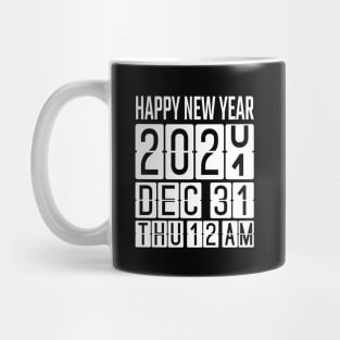 New Year Odometer, Happy New Year 2021 Mug